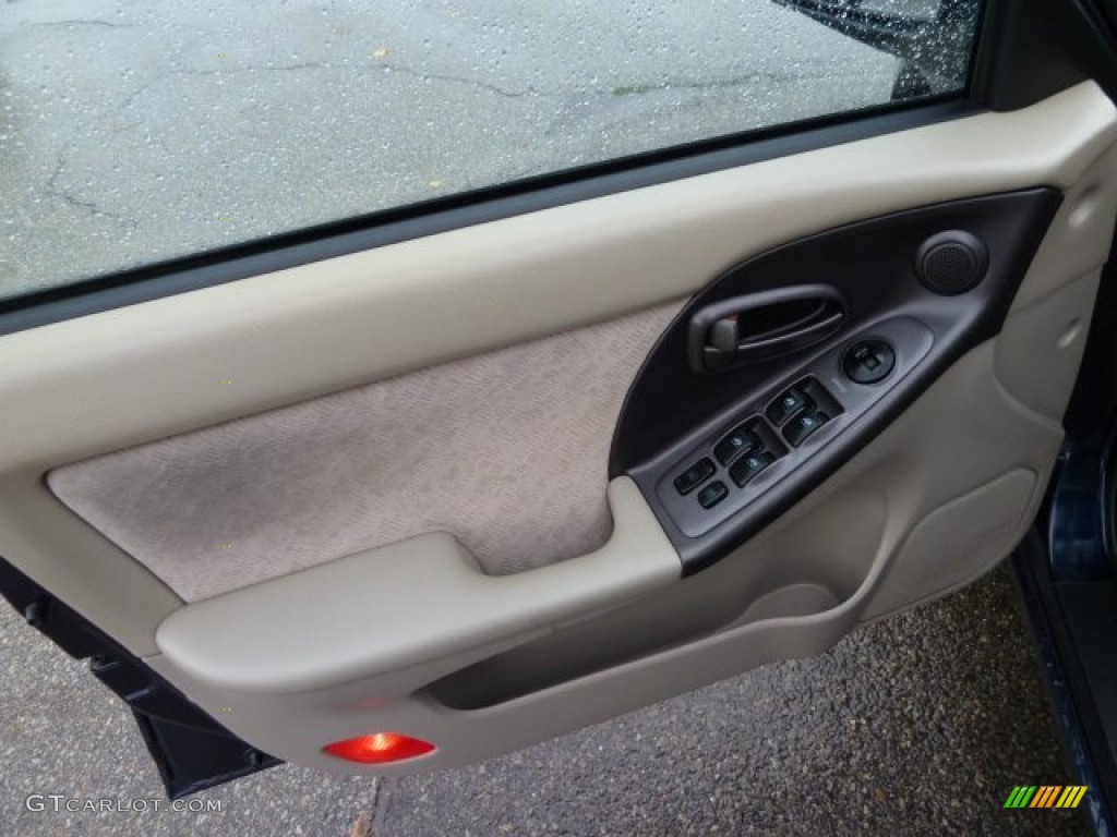 2006 Elantra GLS Sedan - Moonlit Dark Blue / Beige photo #14