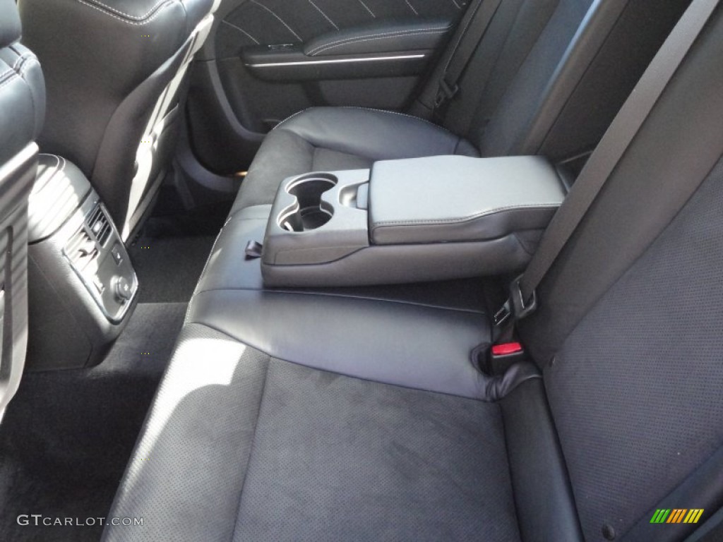 Black Interior 2012 Dodge Charger SRT8 Photo #56587680