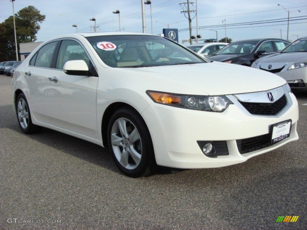 Premium White Pearl 2010 Acura TSX Sedan Exterior Photo #56588163