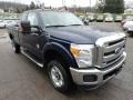 2012 Dark Blue Pearl Metallic Ford F350 Super Duty XLT SuperCab 4x4  photo #6