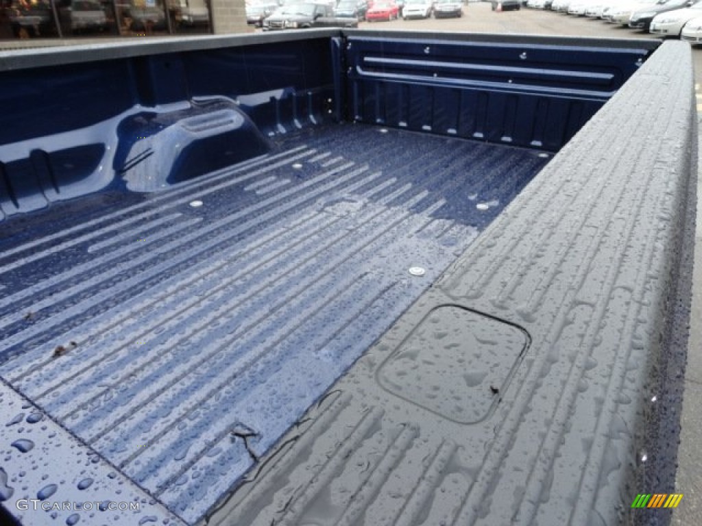 2012 F350 Super Duty XLT SuperCab 4x4 - Dark Blue Pearl Metallic / Steel photo #16
