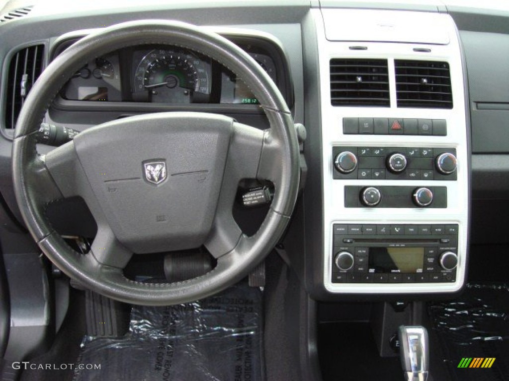 2009 Dodge Journey SXT Dark Slate Gray Dashboard Photo #56589111