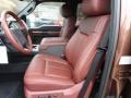  2012 F350 Super Duty King Ranch Crew Cab 4x4 Chaparral Leather Interior