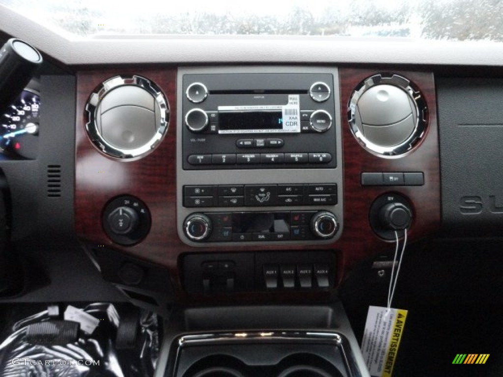 2012 F350 Super Duty King Ranch Crew Cab 4x4 - Golden Bronze Metallic / Chaparral Leather photo #18