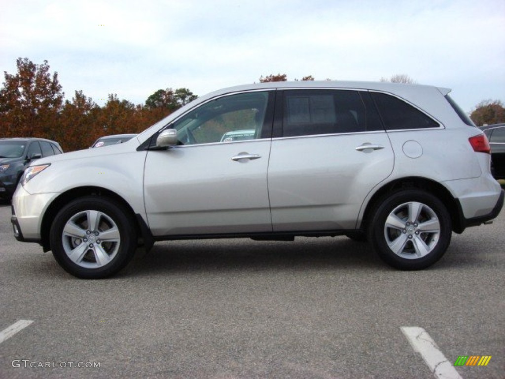Palladium Metallic 2010 Acura MDX Standard MDX Model Exterior Photo #56589240