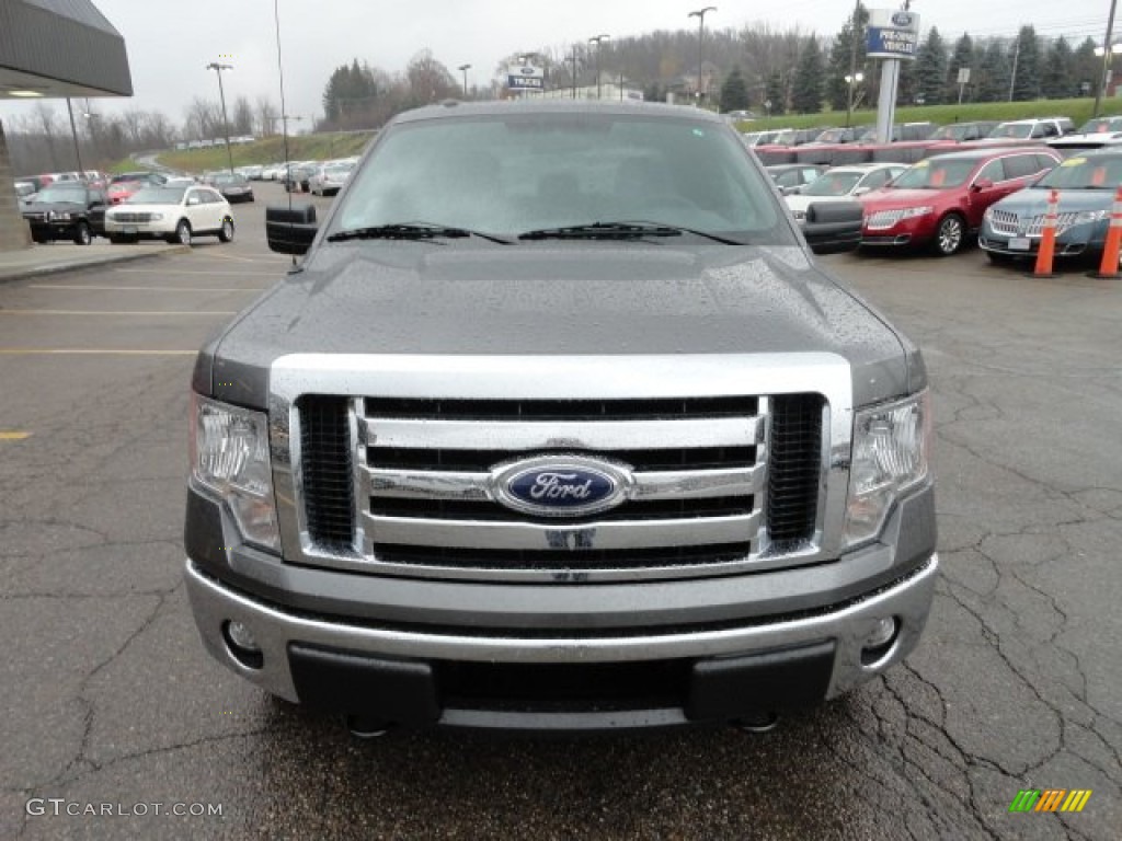 2011 F150 XLT SuperCab 4x4 - Sterling Grey Metallic / Steel Gray photo #7