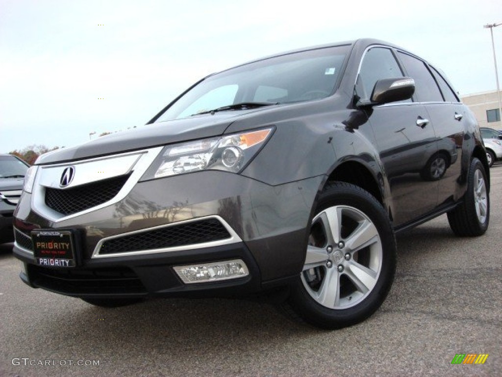 2010 MDX Technology - Grigio Metallic / Ebony photo #1