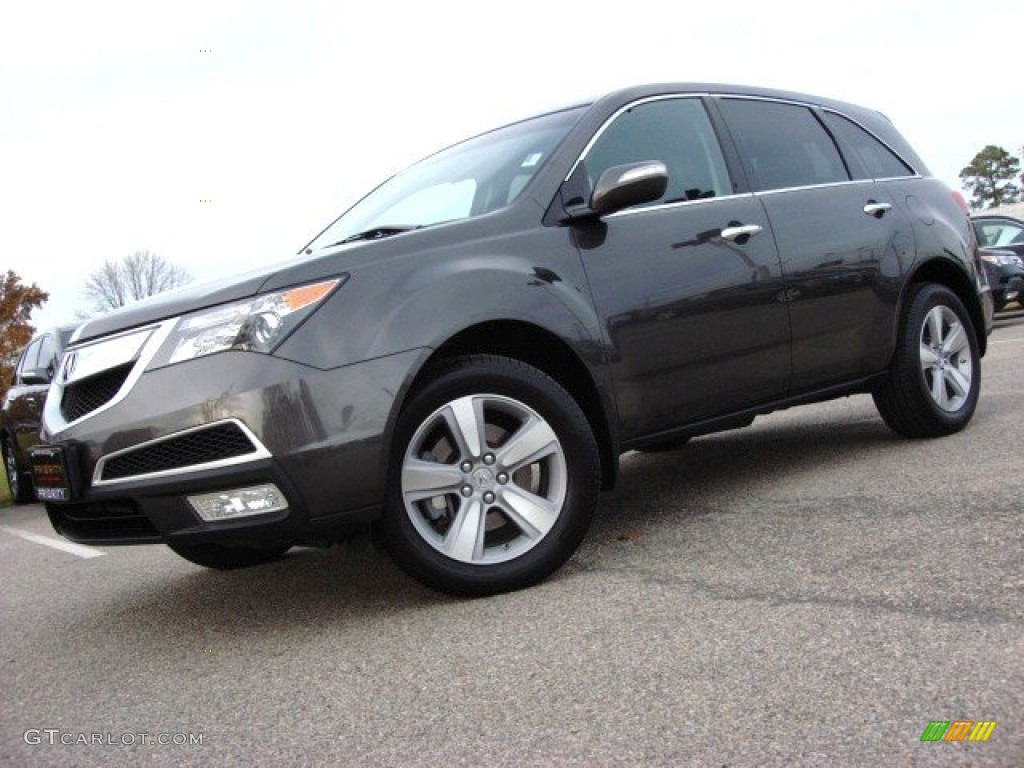 2010 MDX Technology - Grigio Metallic / Ebony photo #2