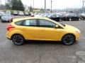 2012 Yellow Blaze Tricoat Metallic Ford Focus SE Sport 5-Door  photo #5