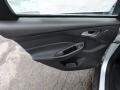 Charcoal Black Leather Door Panel Photo for 2012 Ford Focus #56590017