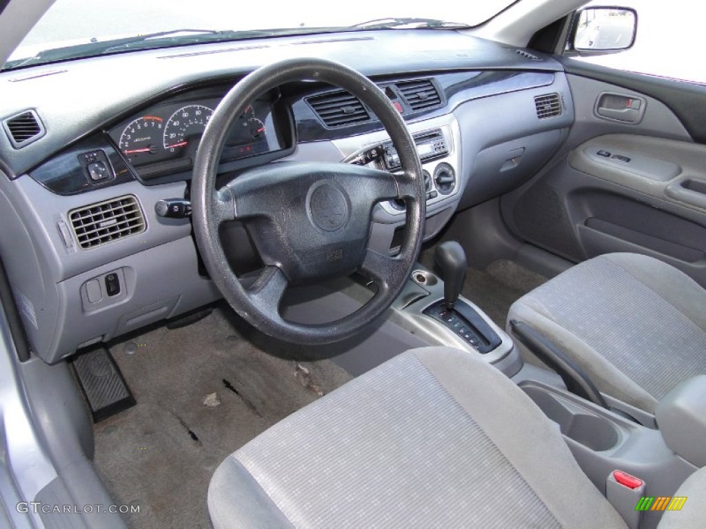 2004 Lancer ES - Cool Silver Metallic / Gray photo #10