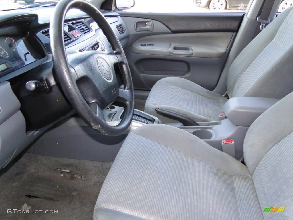 Gray Interior 2004 Mitsubishi Lancer ES Photo #56590137