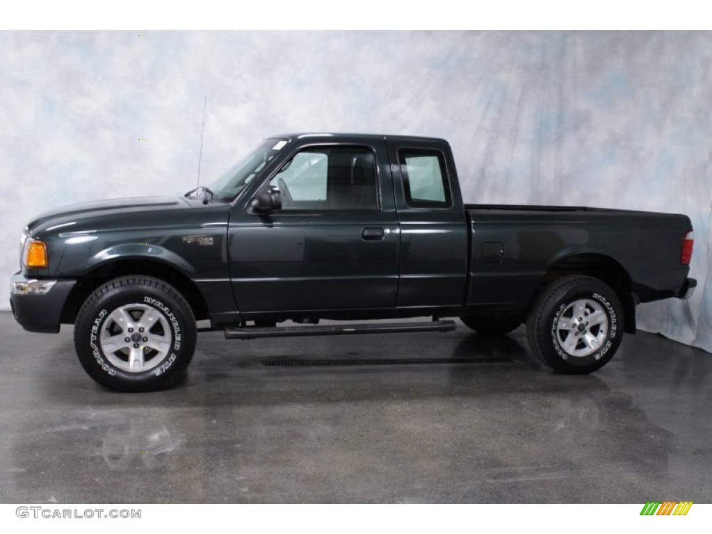 2005 Ranger XLT SuperCab 4x4 - Green / Medium Dark Flint photo #3