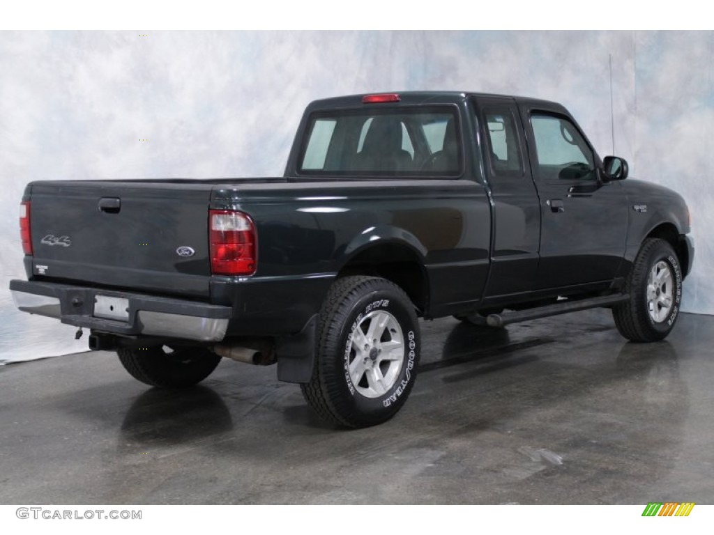 2005 Ranger XLT SuperCab 4x4 - Green / Medium Dark Flint photo #8