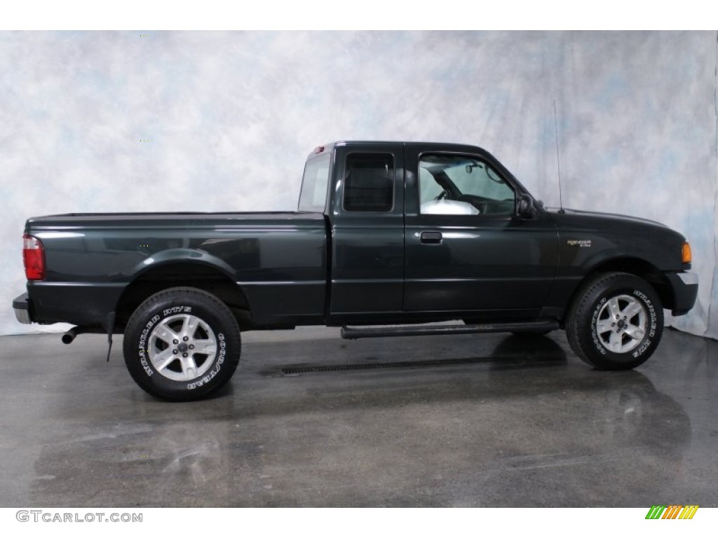 2005 Ranger XLT SuperCab 4x4 - Green / Medium Dark Flint photo #10