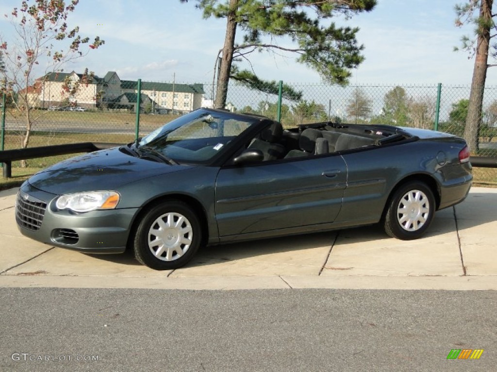 Magnesium Pearl 2006 Chrysler Sebring Convertible Exterior Photo #56590449