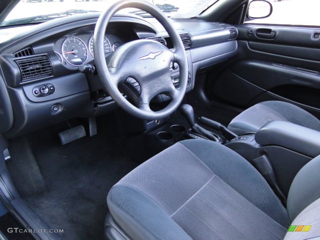 Dark Slate Gray Interior 2006 Chrysler Sebring Convertible Photo #56590468