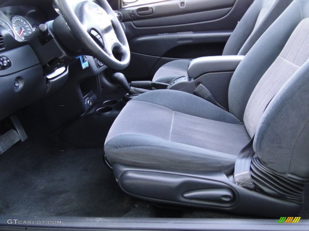 Dark Slate Gray Interior 2006 Chrysler Sebring Convertible Photo #56590488