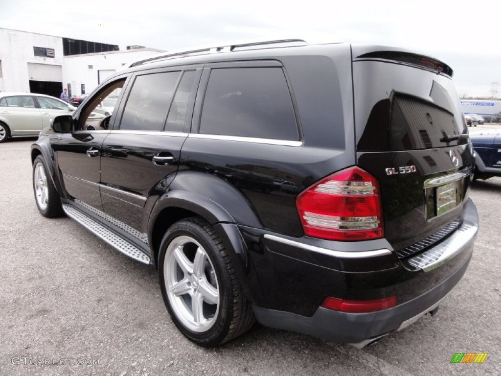 2009 GL 550 4Matic - Obsidian Black Metallic / Cashmere photo #10