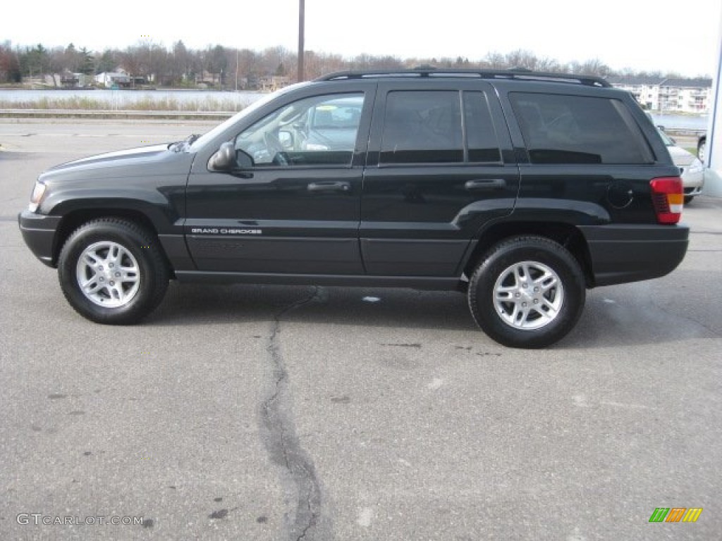 2003 Grand Cherokee Laredo 4x4 - Brilliant Black / Dark Slate Gray photo #9