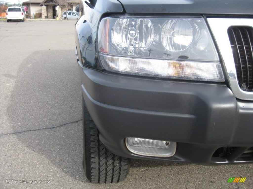 2003 Grand Cherokee Laredo 4x4 - Brilliant Black / Dark Slate Gray photo #13