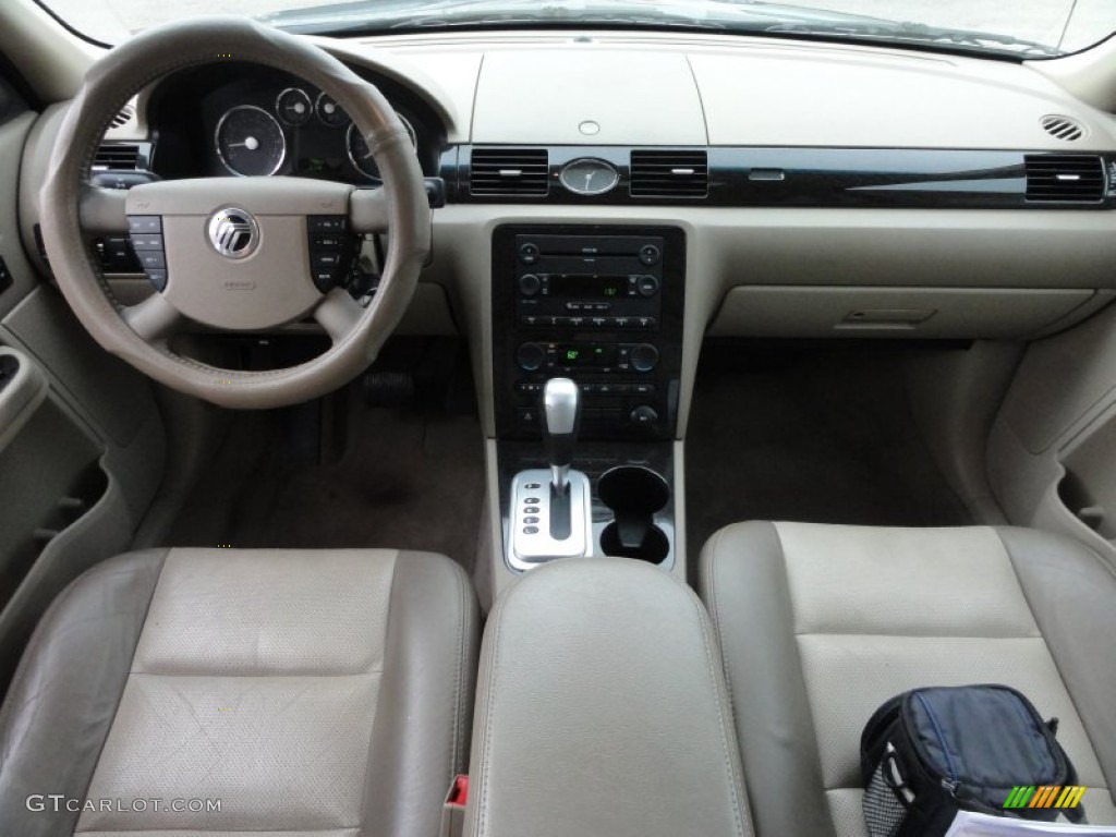 2005 Mercury Montego Premier AWD Pebble Dashboard Photo #56591671