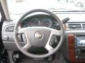 2012 Chevrolet Avalanche Ebony Interior Steering Wheel Photo