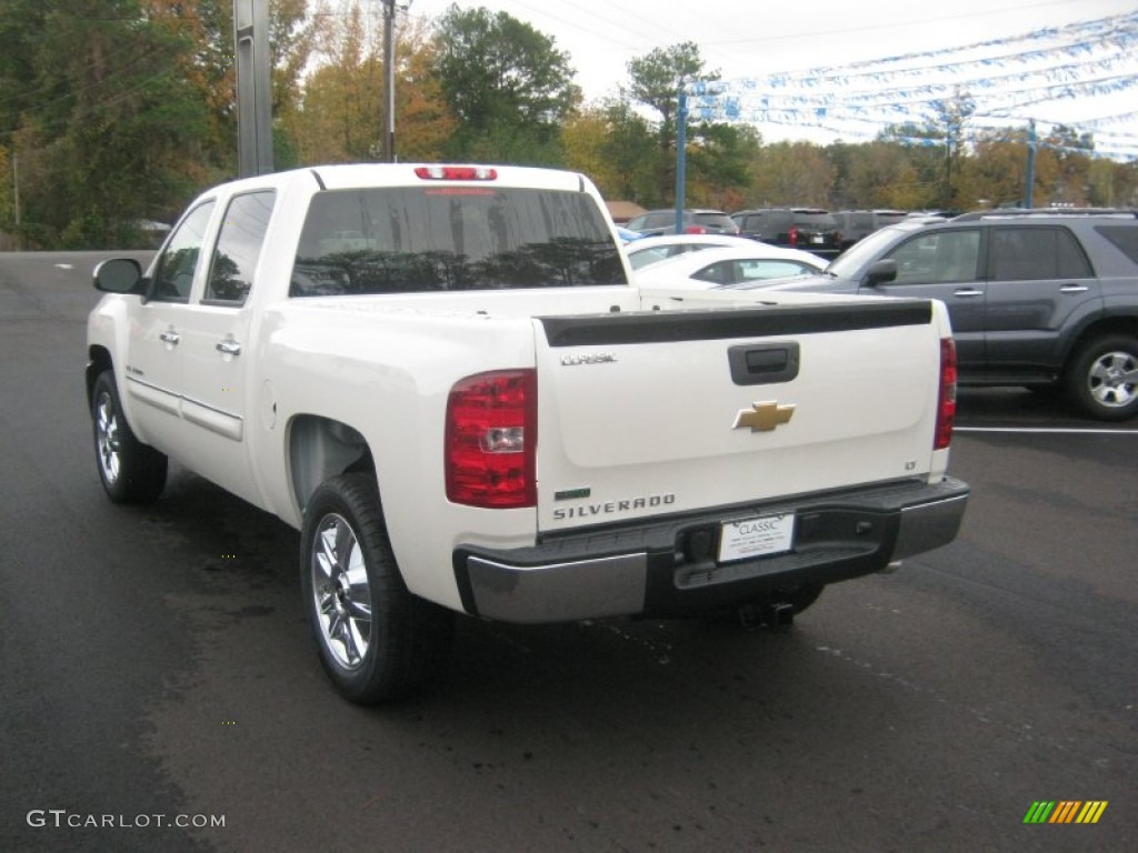 2012 Silverado 1500 LT Crew Cab - White Diamond Tricoat / Light Cashmere/Dark Cashmere photo #3