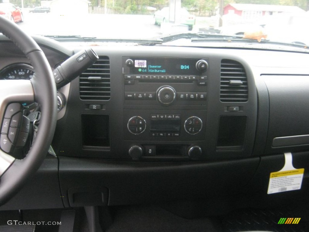 2012 Silverado 1500 LT Extended Cab - Silver Ice Metallic / Ebony photo #9