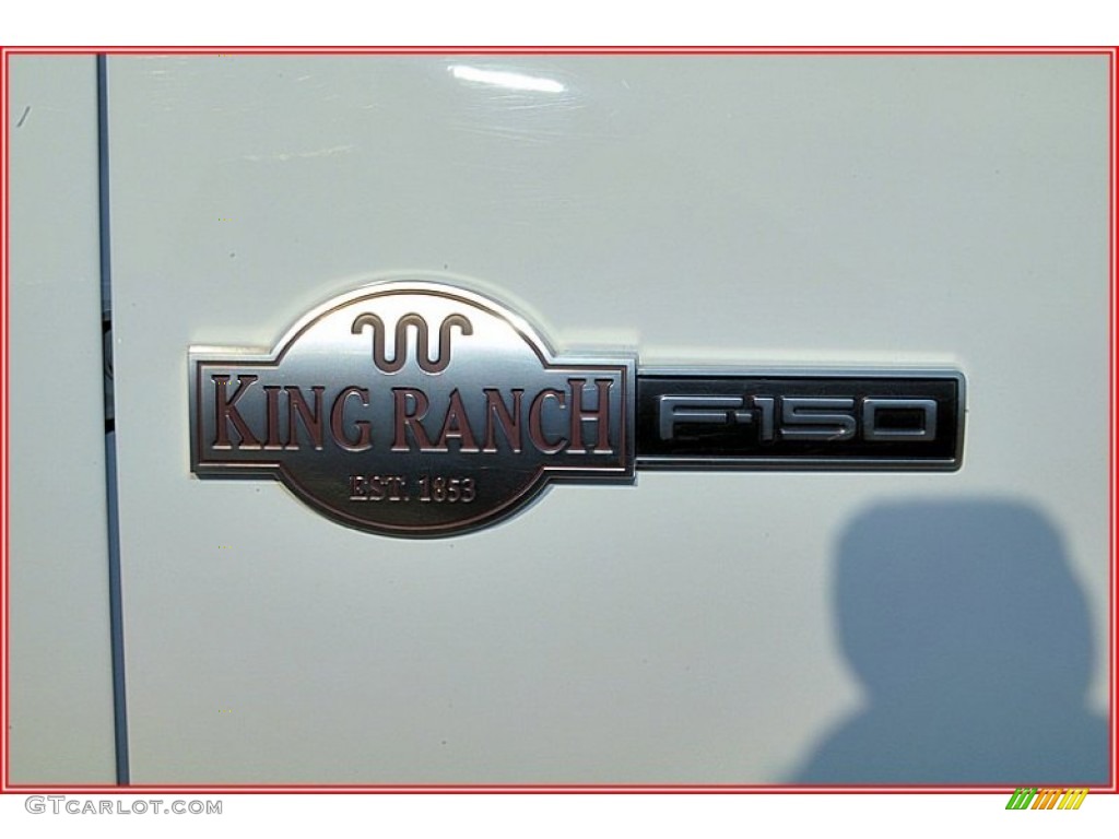2006 F150 King Ranch SuperCrew 4x4 - Oxford White / Castano Brown Leather photo #10