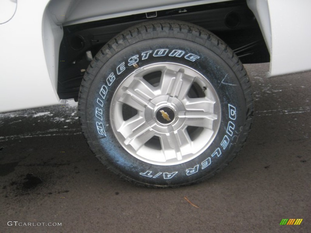 2012 Silverado 1500 LT Crew Cab 4x4 - White Diamond Tricoat / Light Titanium/Dark Titanium photo #21