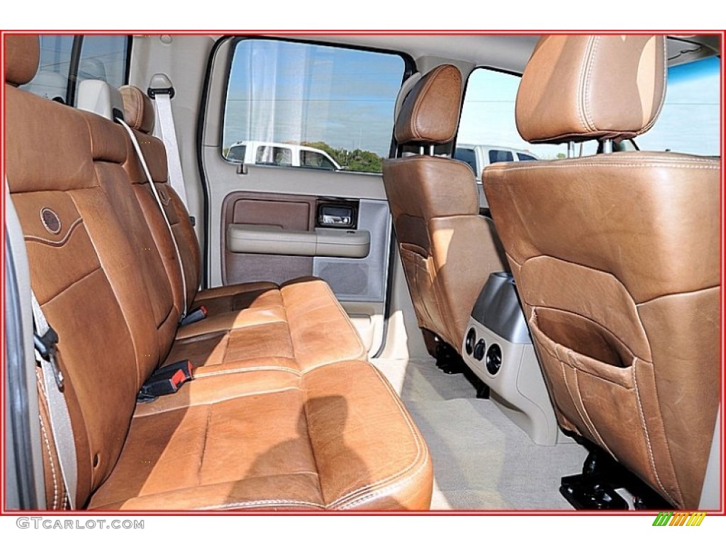 2006 F150 King Ranch SuperCrew 4x4 - Oxford White / Castano Brown Leather photo #22
