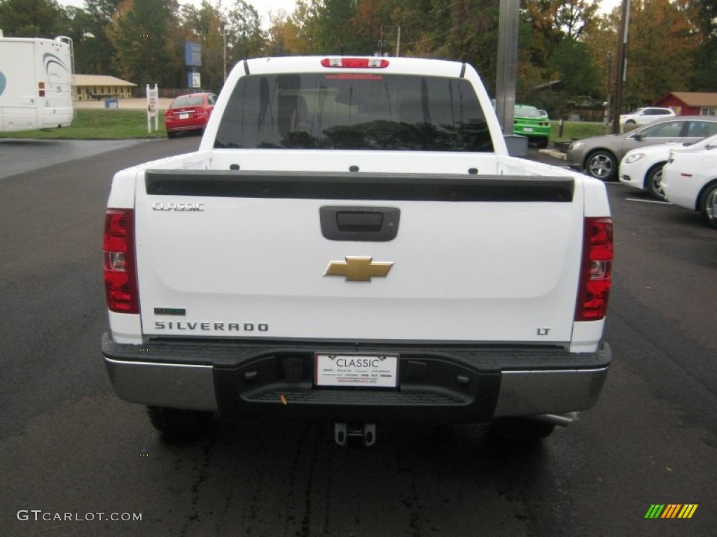 2012 Silverado 1500 LT Crew Cab 4x4 - White Diamond Tricoat / Light Titanium/Dark Titanium photo #4