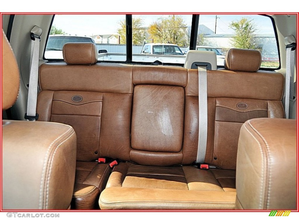 2006 F150 King Ranch SuperCrew 4x4 - Oxford White / Castano Brown Leather photo #38