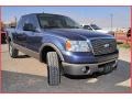 2006 Medium Wedgewood Blue Metallic Ford F150 Lariat SuperCrew 4x4  photo #11