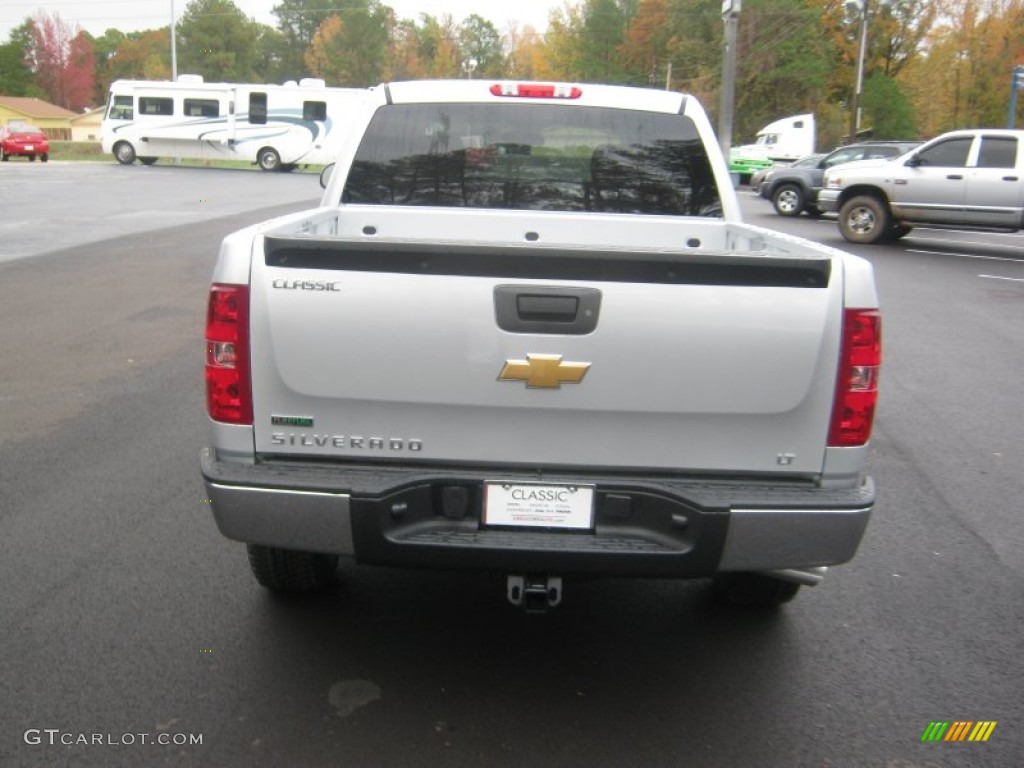 2012 Silverado 1500 LT Crew Cab 4x4 - Silver Ice Metallic / Light Titanium/Dark Titanium photo #4