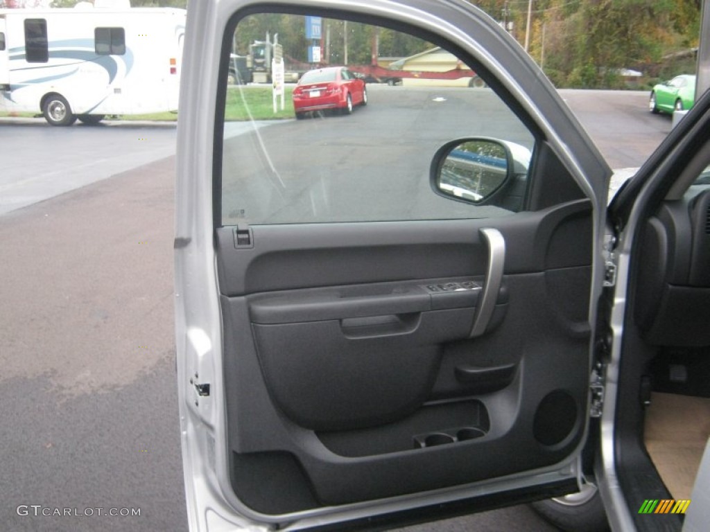 2011 Silverado 1500 LT Crew Cab - Sheer Silver Metallic / Light Titanium/Ebony photo #15