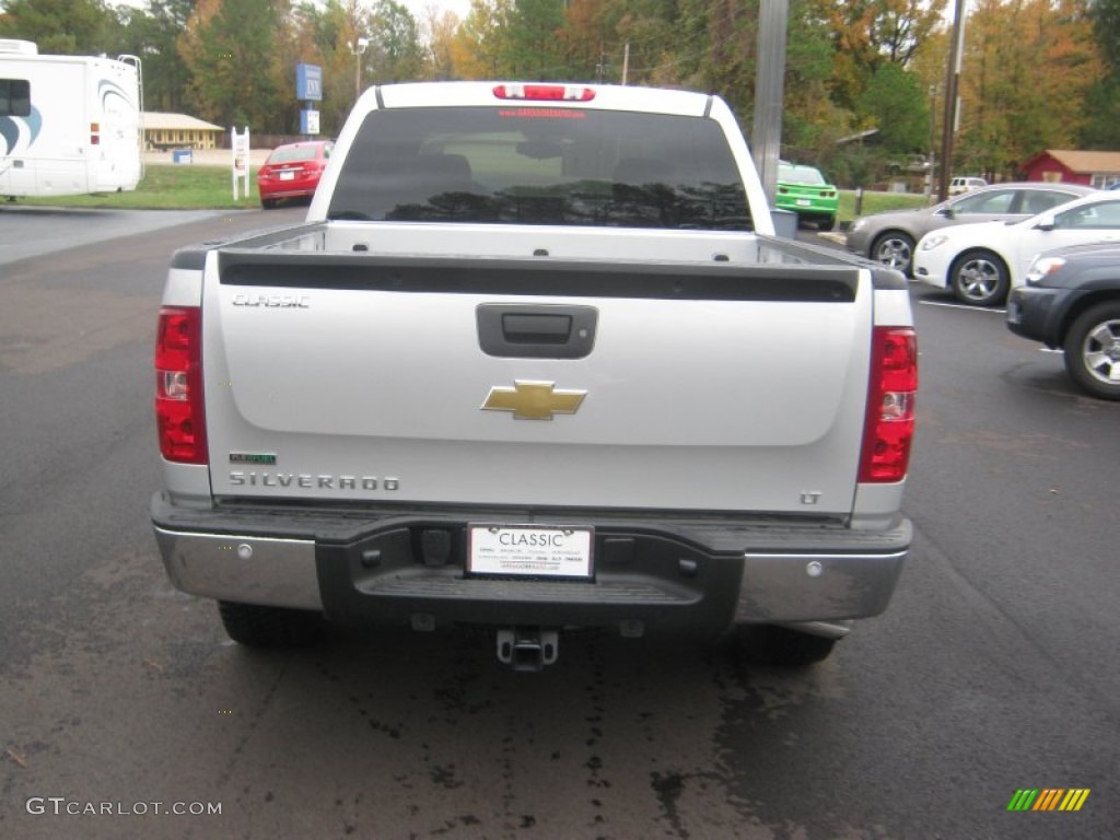 2011 Silverado 1500 LT Crew Cab 4x4 - Sheer Silver Metallic / Ebony photo #4