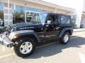 2009 Black Jeep Wrangler Rubicon 4x4  photo #2