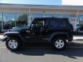 2009 Black Jeep Wrangler Rubicon 4x4  photo #3