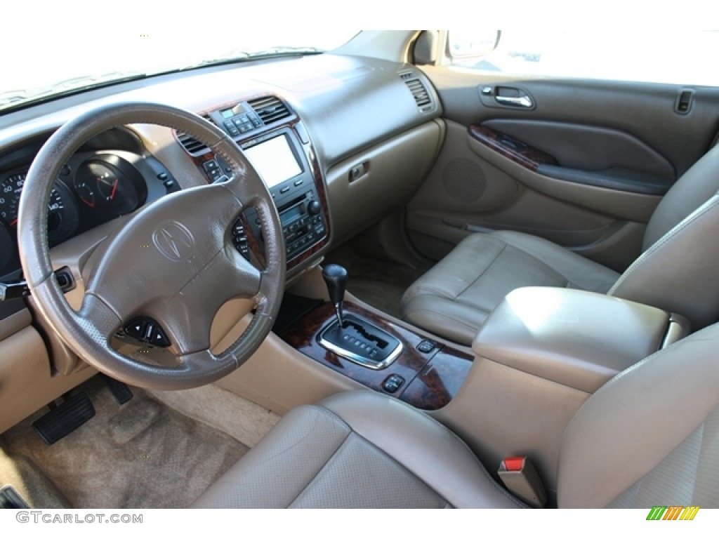 Saddle Interior 2004 Acura MDX Touring Photo #56596536