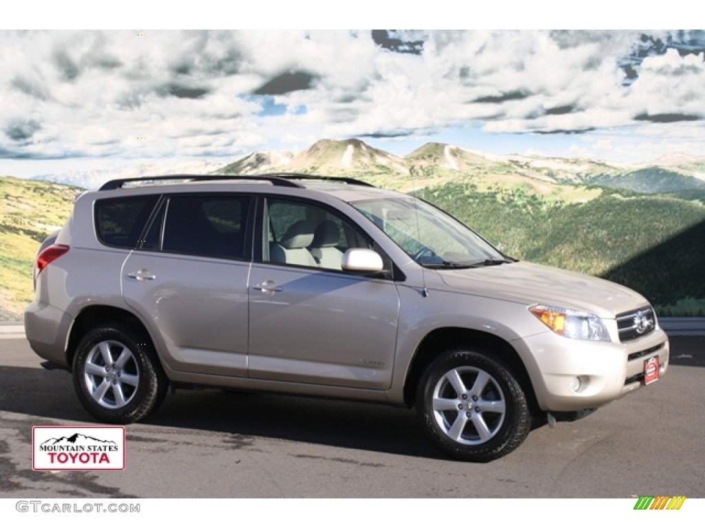 2007 RAV4 Limited 4WD - Savannah Metallic / Taupe photo #1