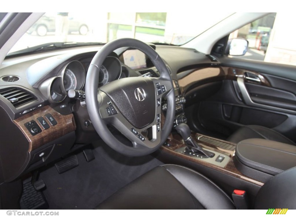 Ebony Interior 2011 Acura MDX Advance Photo #56596935