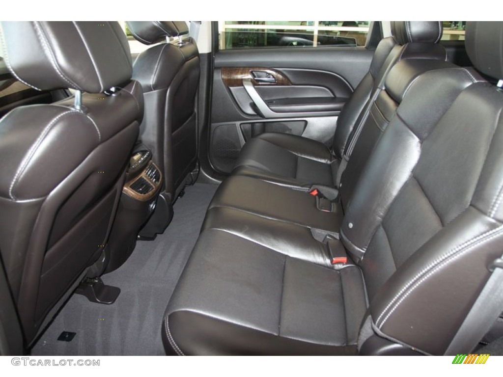 Ebony Interior 2011 Acura MDX Advance Photo #56596947