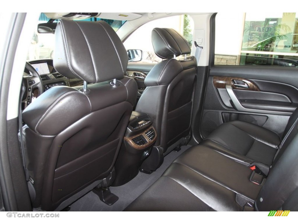 Ebony Interior 2011 Acura MDX Advance Photo #56597028