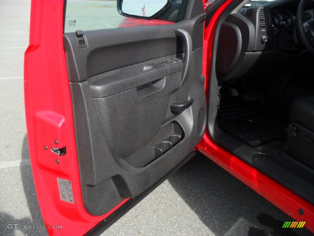 2012 Silverado 1500 LT Crew Cab - Victory Red / Ebony photo #9