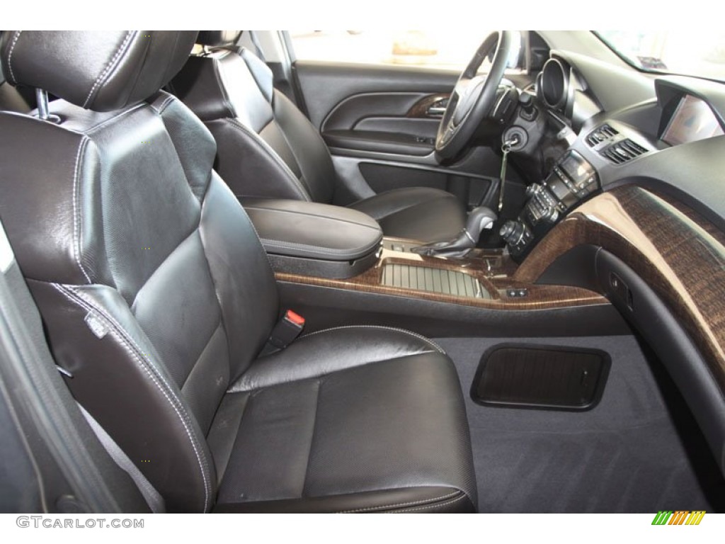 Ebony Interior 2011 Acura MDX Advance Photo #56597337