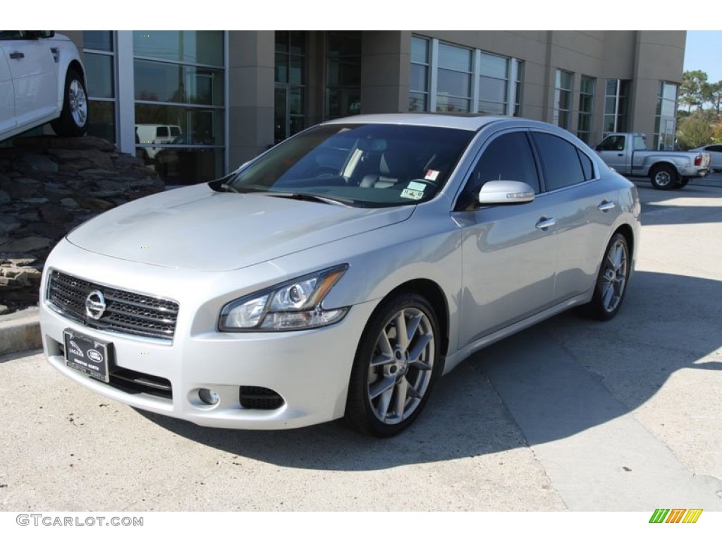 2011 Maxima 3.5 SV Sport - Brilliant Silver / Charcoal photo #9