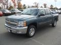 2012 Blue Granite Metallic Chevrolet Silverado 1500 LT Crew Cab  photo #1