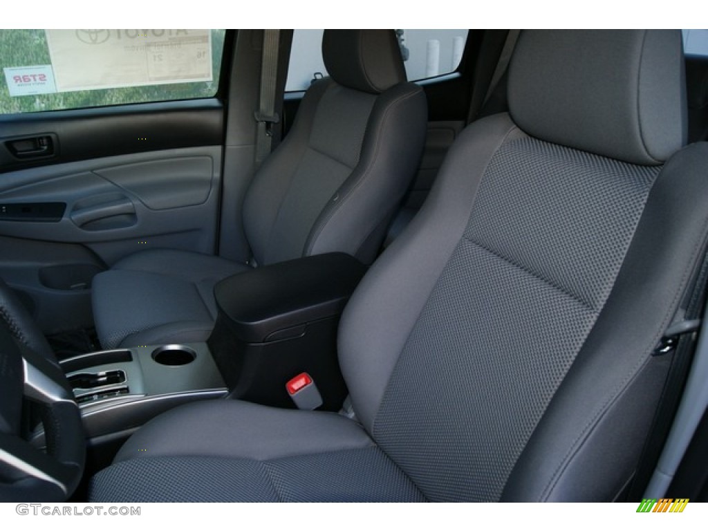 Graphite Interior 2012 Toyota Tacoma V6 TRD Sport Double Cab 4x4 Photo #56597769